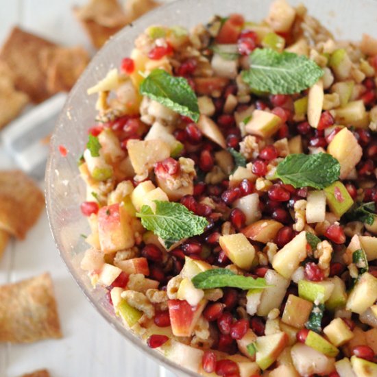 Pomegranate fruit salad