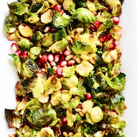 Crispy Brussels Sprout Salad