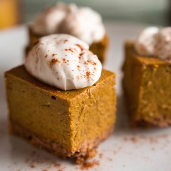 Sugar Free Pumpkin Bie Pites