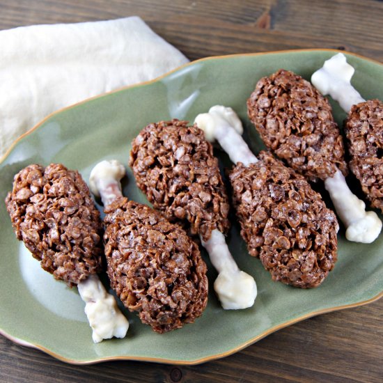 Cocoa Krispies Turkey Drumsticks