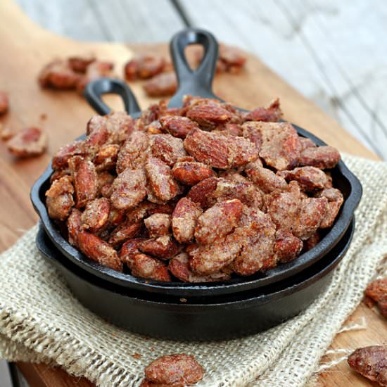 Spiced Candied Almonds