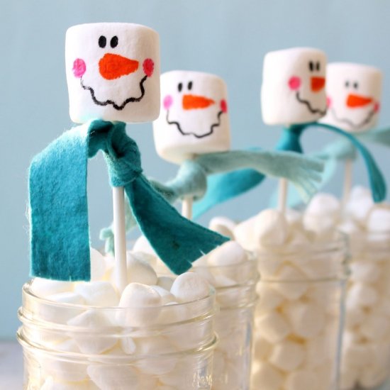 Marshmallow Snowmen