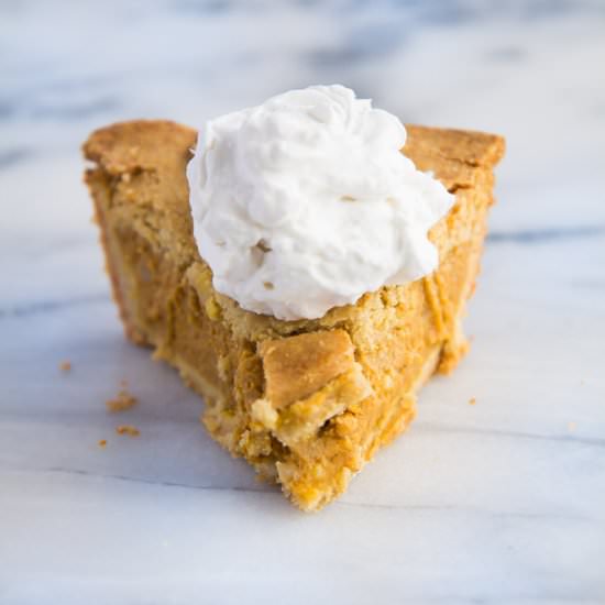 Healthier Pumpkin Pie