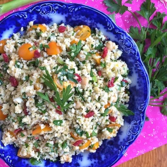 Tabbouleh with the Works