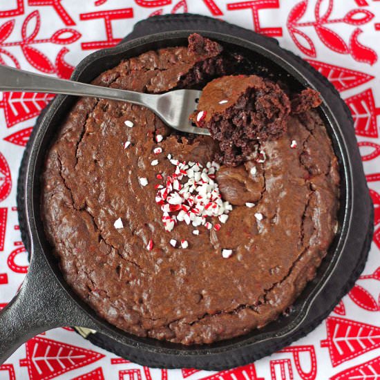 Peppermint Crunch Brownies