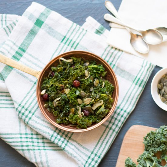 Kale and Cranberry Toss