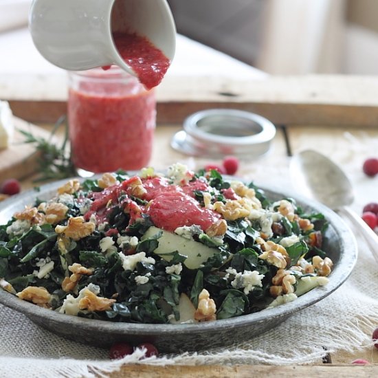 Winter Chopped Kale Salad