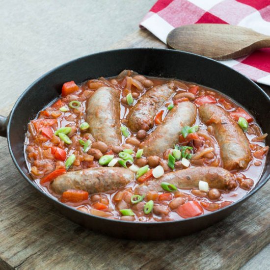 Bean and Sausage Casserole