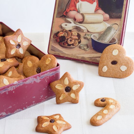 Lebkuchen Stars and Hearts