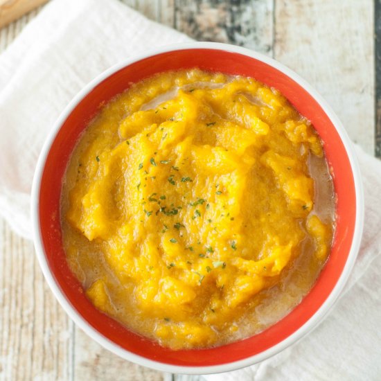 Crockpot Whipped Butternut Squash