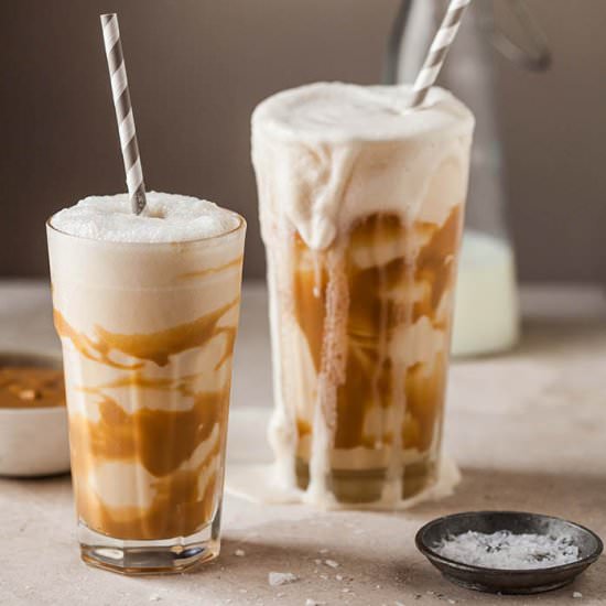 Easy Salted Caramel Milkshake