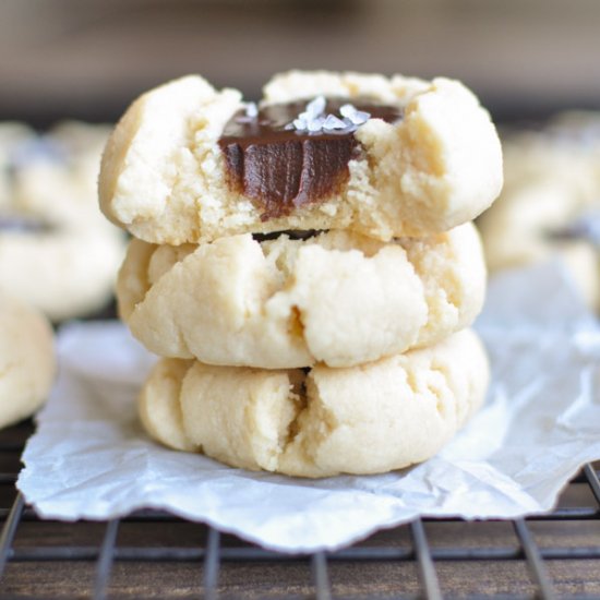 Salted Dark Chocolate Cookies