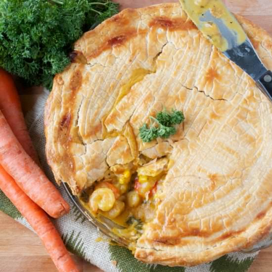 Gluten Free Seafood Pot Pie