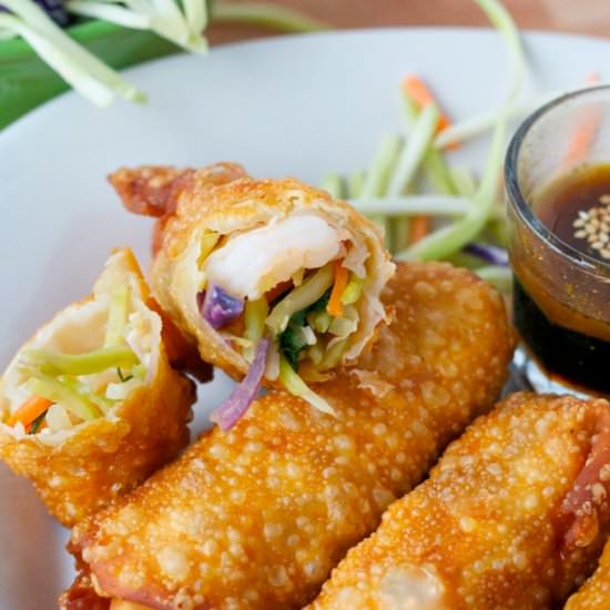 Shrimp and Veggie Egg Rolls