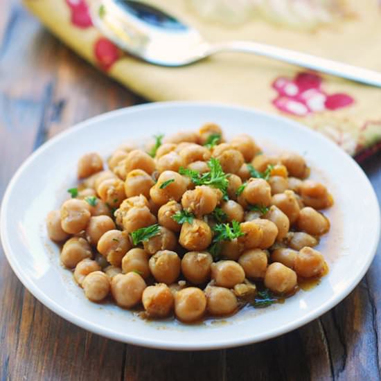 Easy Chana Masala