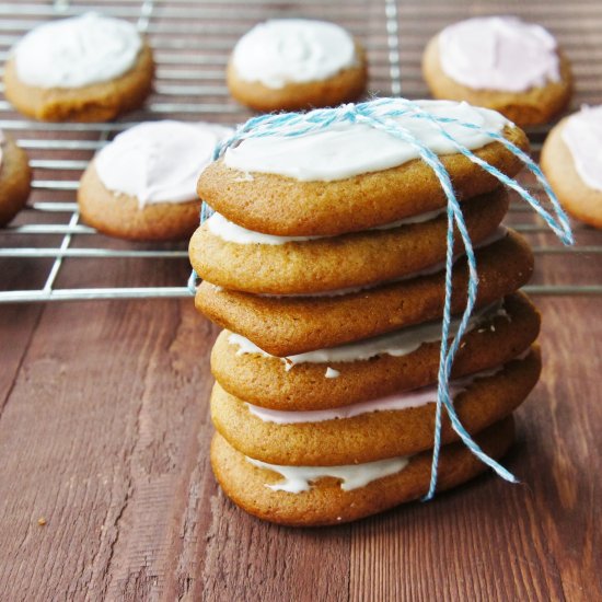 Honey Jumble Gingerbread Biscuits