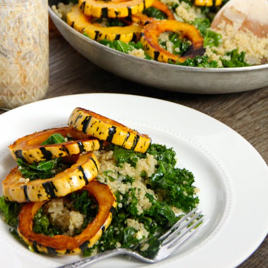 Maple Roasted Delicata Squash