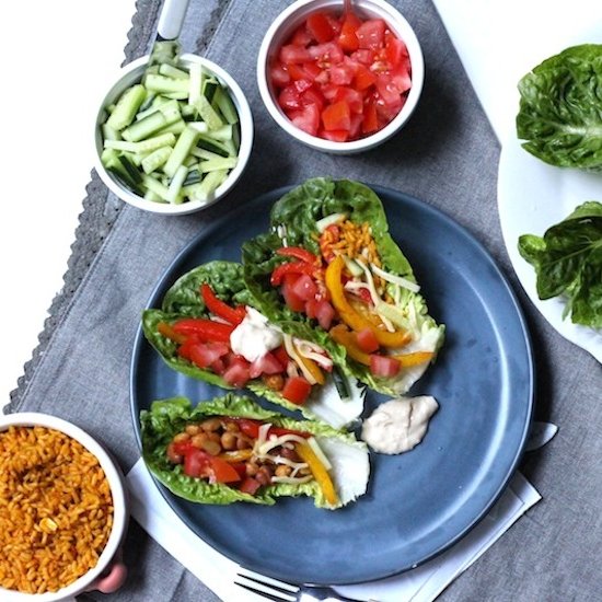 Mexe Veggie Lettuce Cups