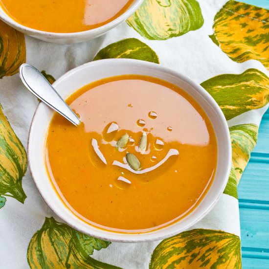 Winter Squash and Apple Soup