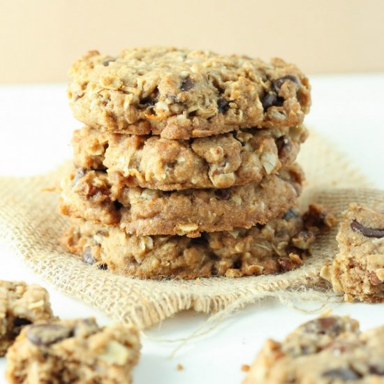 Gluten Free Cowboy Cookies