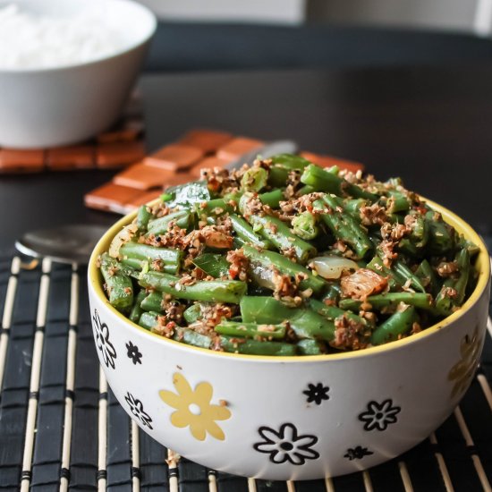 Beans Masala Stir fry