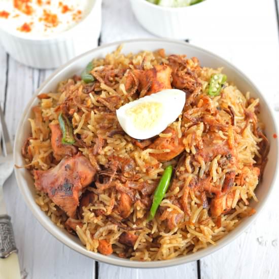 Chicken tikka Pulao