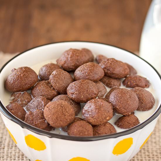 Healthy Protein Cocoa Puffs