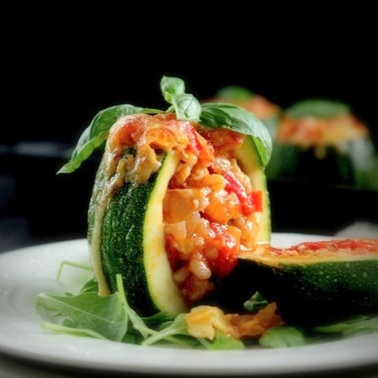 stuffed zucchini