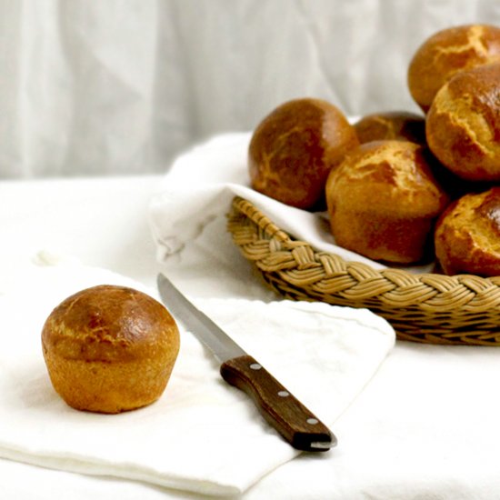 sourdough brioche dinner rolls