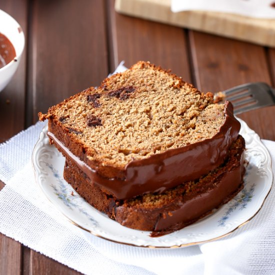 Peanut Butter ChocChip Banana Bread