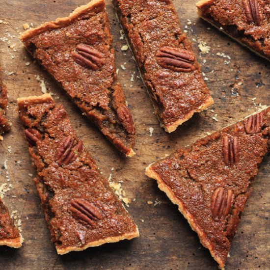 Pecan Treacle Tart