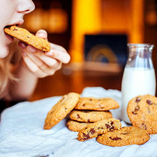 Buckwheat chocolate chip cookies