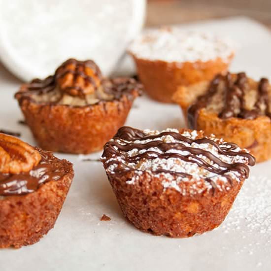 Chewy Pecan Pie “Muffins”