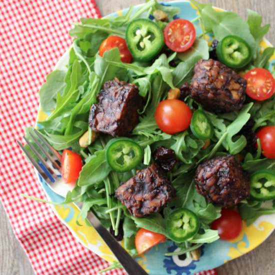 Balsamic Dijon Marinated Tempeh