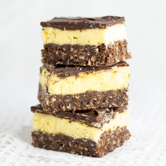 Traditional Nanaimo Bars