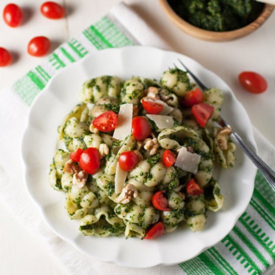 Kale and Walnut Pesto