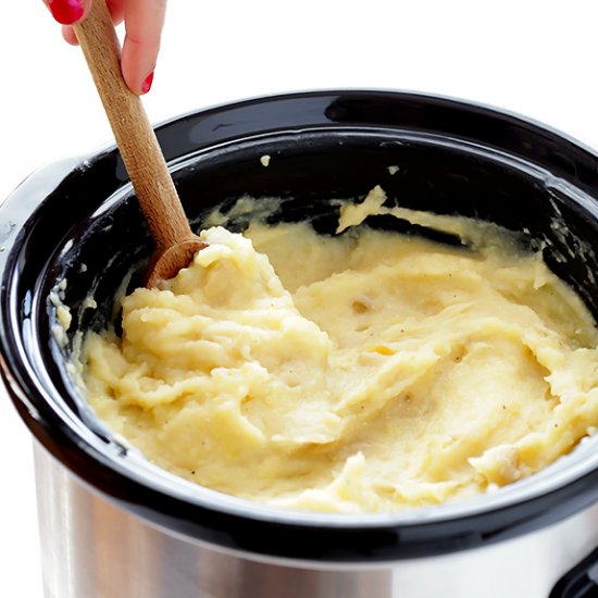 Slow Cooker Mashed Potatoes