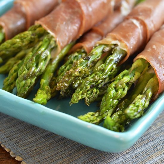 Asparagus Wrapped Prosciutto