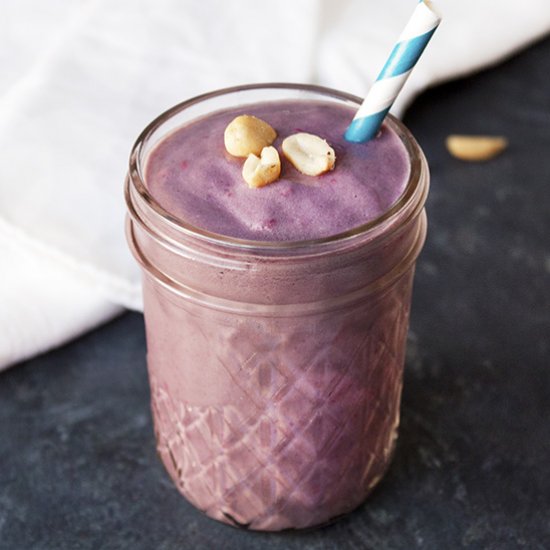 Peanut Butter & Jelly Protein Shake