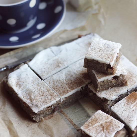 Raw Cinnamon Roll Bites