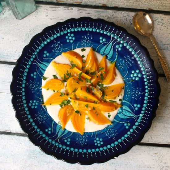 Beets with Horseradish Yogurt