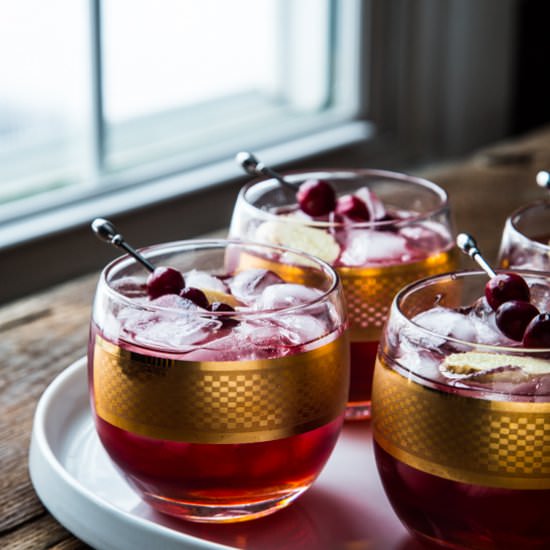 Cranberry Ginger Cocktail