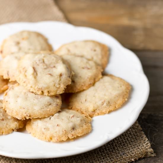 Pecan Shortbread Bites