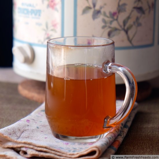 Slow Cooker Apple Chai