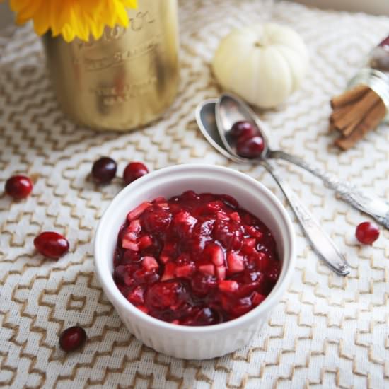 Homemade Cranberry Sauce