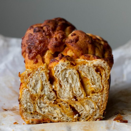 Beer, Mustard, and Cheddar Bread