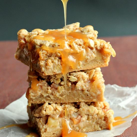 Apple Crisp Blondies