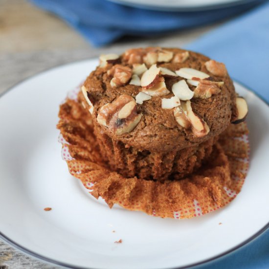 Gluten Free Gingerbread Muffins