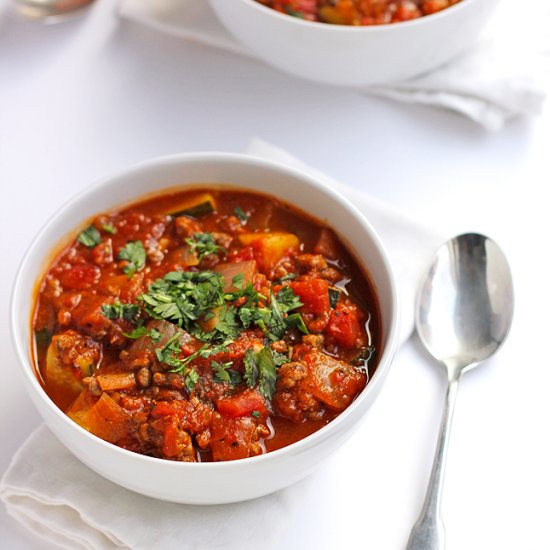 Paleo Pumpkin Chili