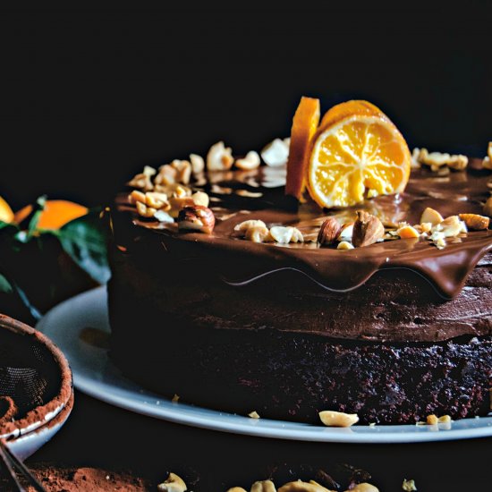 Vegan Chocolate Mousse Cake